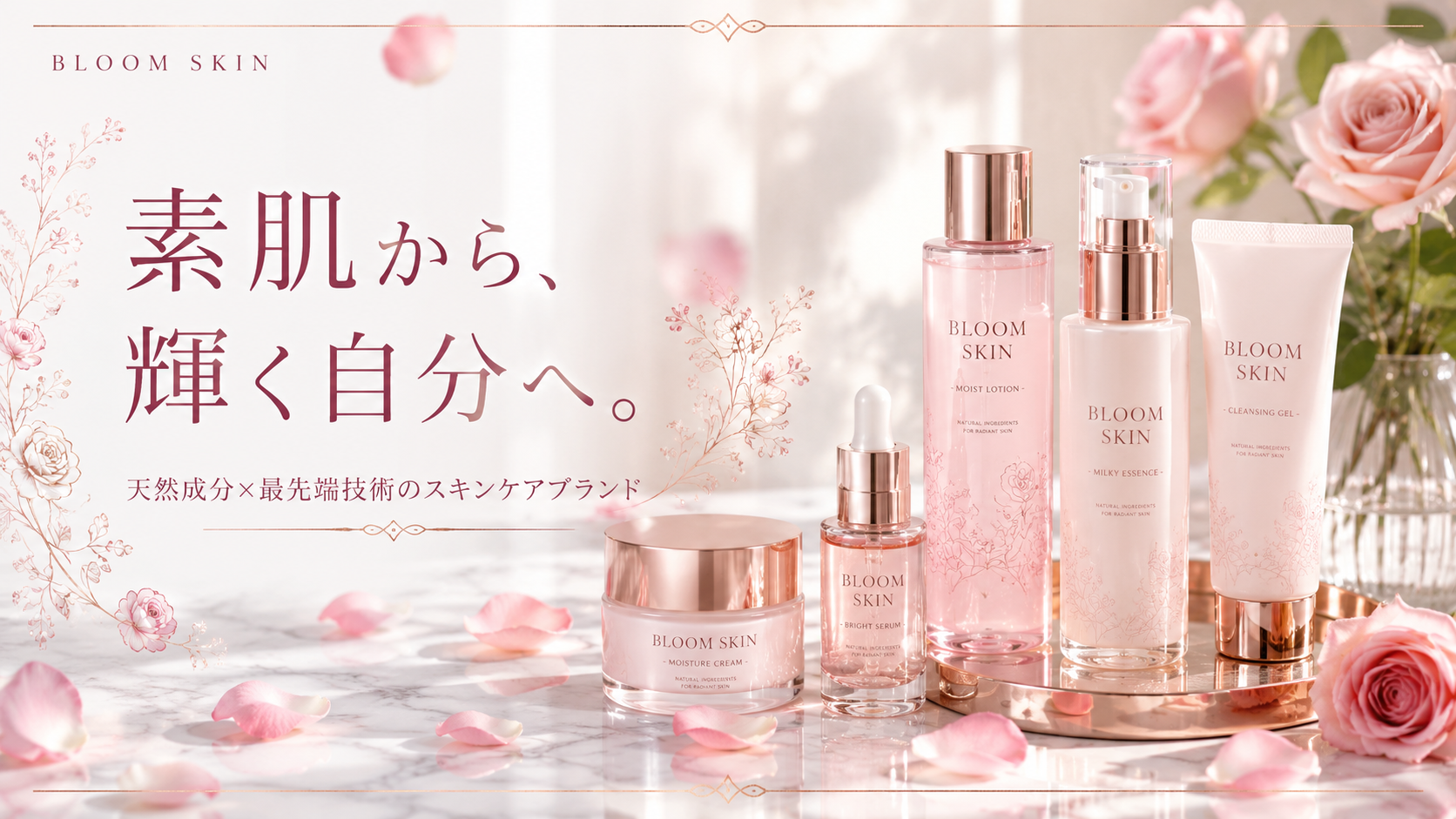BLOOM SKINのファーストビュー